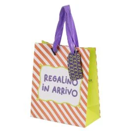 Busta regalo piccola in carta 16x8x19 cm, More Amor