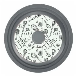 Coperchio universale Ø 28/30/32 cm in vetro e silicone, SìChef