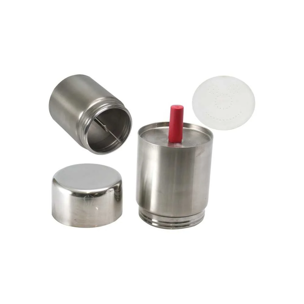 Decorspargi Acciaio Inox 30 cl con 4 Dischi Stencil