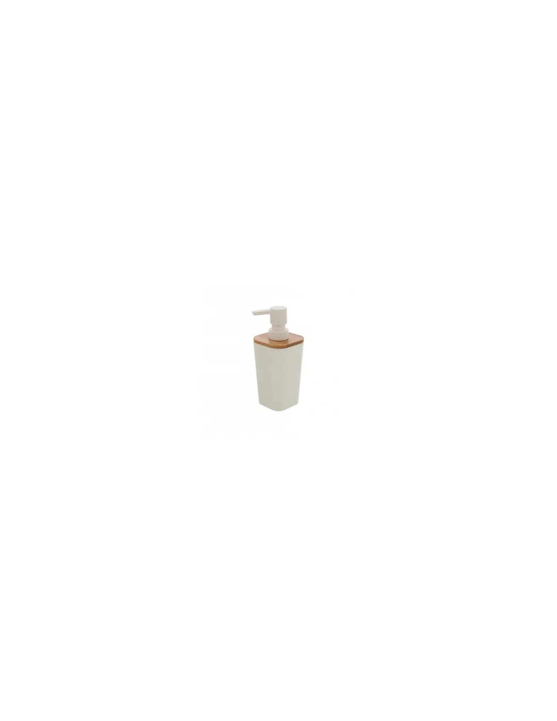 DISPENSER SAPONE BIANCO BAMBOO