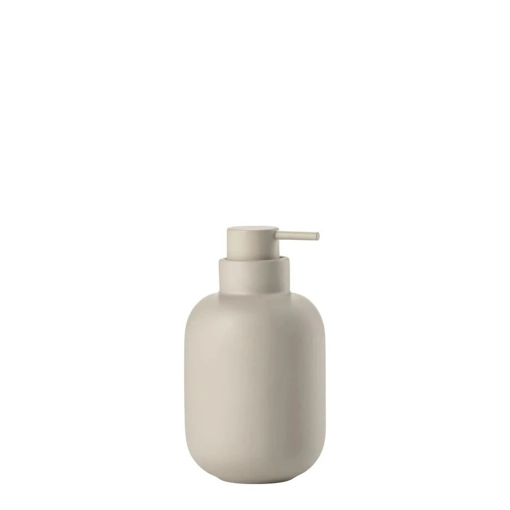 Dispenser Sapone Sensu Sand in Gres – Design Cilindrico Raffinato