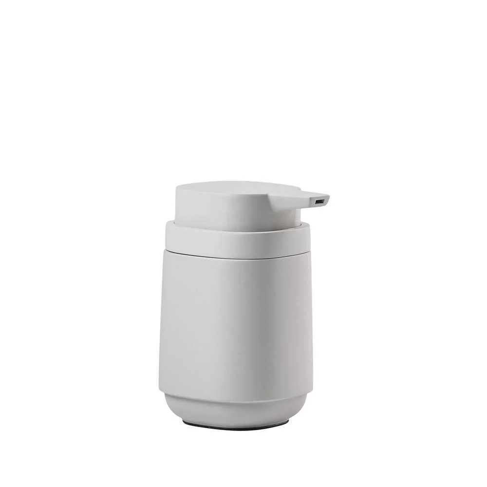 Dispenser Sapone Time Soft Grey Ø8.3xH12.8 cm – Minimalismo e Stile Neutro