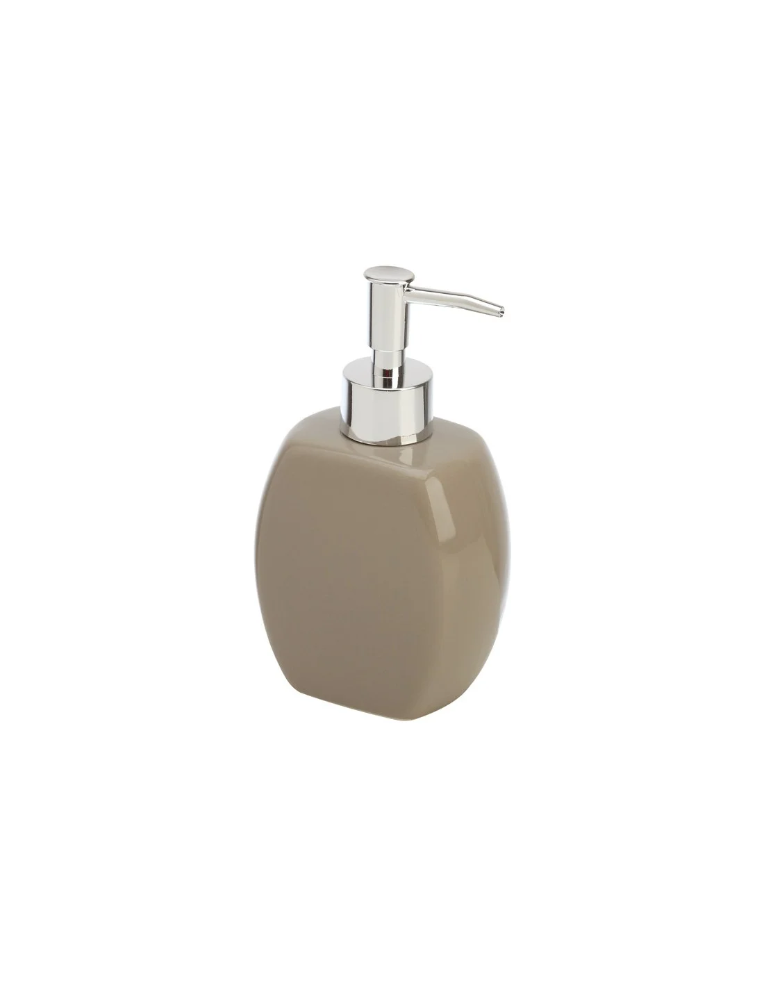 DISPENSER SAPONE IN CERAMICA TORTORA