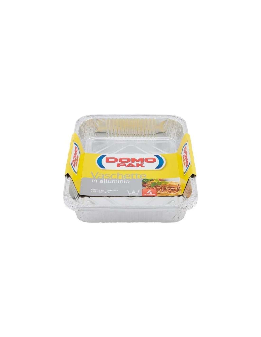 DOMOPAK - VASCHETTE 4 PORZIONI