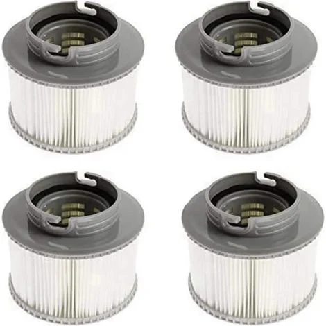4 cartucce filtro piscina spa MSPA FD2089 ricambio vasca idromassaggio gonfiabile circolazione acqua