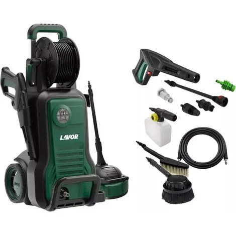 idropulitrice elettrica a freddo lavor "arrow 4 plus 180 digit" 180 bar 510 l/h 2500w