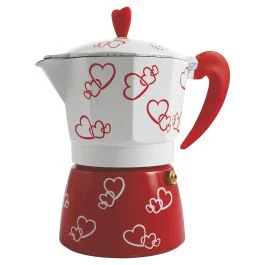 Caffettiera 1 tazza, Cuore SìChef