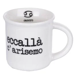 Tazzina caffè 90 ml, cancro, S.P.Q.eRe Zodiaco