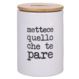 Barattolo 750 ml in gres, S.P.Q.eRe