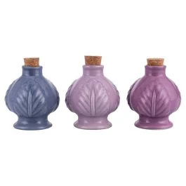 Pumo mini oliera 120 ml in ceramica e sughero, Provence