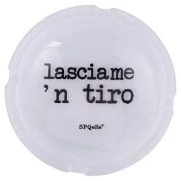 Posacenere in vetro, S.P.Q.eRe