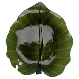 Piatto foglia l. 28 cm, verde, La Cucina