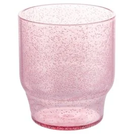 Bicchiere acqua 325 ml bolle, in plastica MS, Call me Cherry, Unico