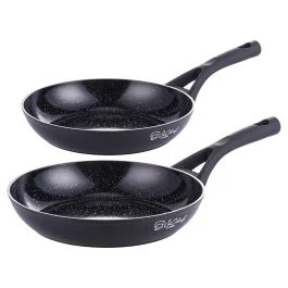 Set 2 padelle 22-26 cm, rivestimento in ceramica, induzione, Galaxy 2.0 SìChef