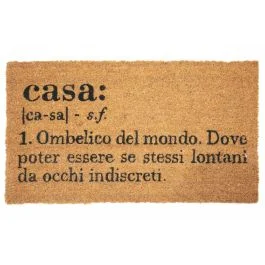 Zerbino ingresso 70x40 cm in cocco e pvc, Victionary Casa