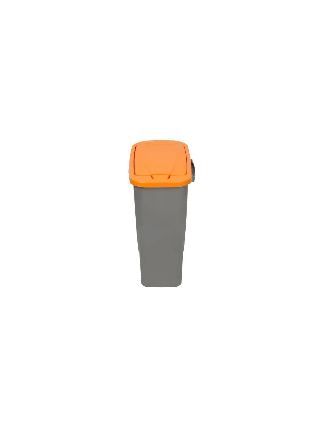 PATTUMIERA CON COPERCHIO 25L ARANCIO