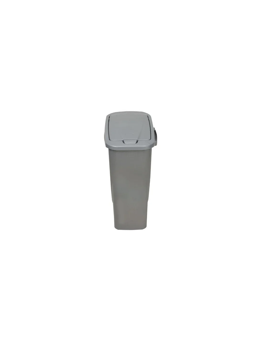 PATTUMIERA CON COPERCHIO 25L GRIGIO