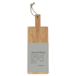 Tagliere in legno di bambù e gres 15,3x42,5 cm, Victionary