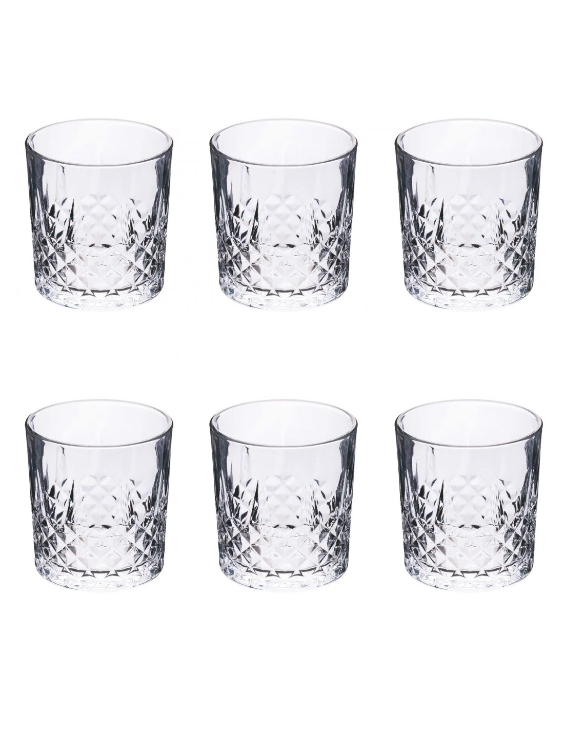 EDINBURGH SET 6 BICCHIERI 340ML