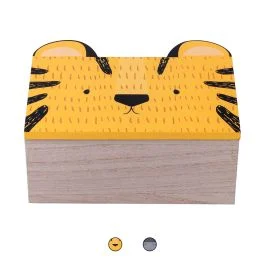 Scatola porta oggetti in legno 20x15x9 cm, Les Petites