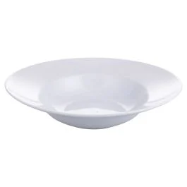 Piatto cappello del prete in porcellana, bianco, Sibilla