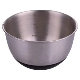 Ciotola graduata 1,5L in acciaio inox, SìChef