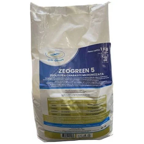 AMMENDANTE ZEOLITE CHABASITE ZEOGREEN 5 MICRONIZZATA KG 1 (05623)