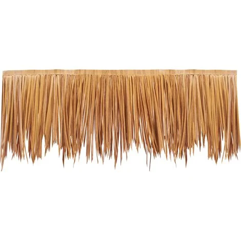Mophorn Rotolo di Tetto in Paglia Sintetica 0,4 x 1 m, Stile Messicano, Ideale per Capanna, Bar Tiki, Gazebo, Patio, Piscina e Spiaggia, Resistente all'Acqua e al Fuoco