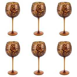 Set 6 bicchieri da cocktail 515 ml, Jamila Ambra