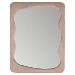Specchio arredo da muro 70x90 cm, tortora, More Amor