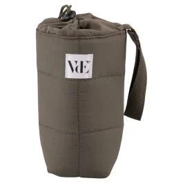 Porta bottiglia termico, verde militare, Puffy