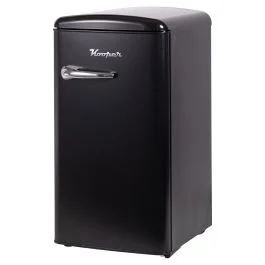 Frigorifero vintage monoporta 100 L 44,9X48,3X88,2 cm, nero, Kooper