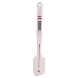 Spatola termometro digitale da cucina, in acciaio e silicone, Kooper