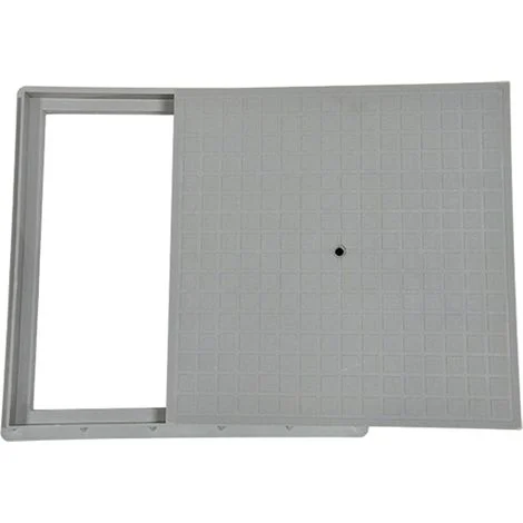 CHIUSINO PEDONABILE COPERCHIO CON BULLONE cm 45 x 45