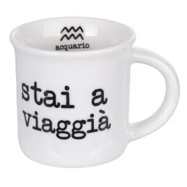 Tazzina caffè 90 ml, acquario, S.P.Q.eRe Zodiaco
