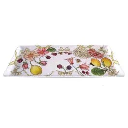 Vassoio rettangolare in melammina 37x16 cm