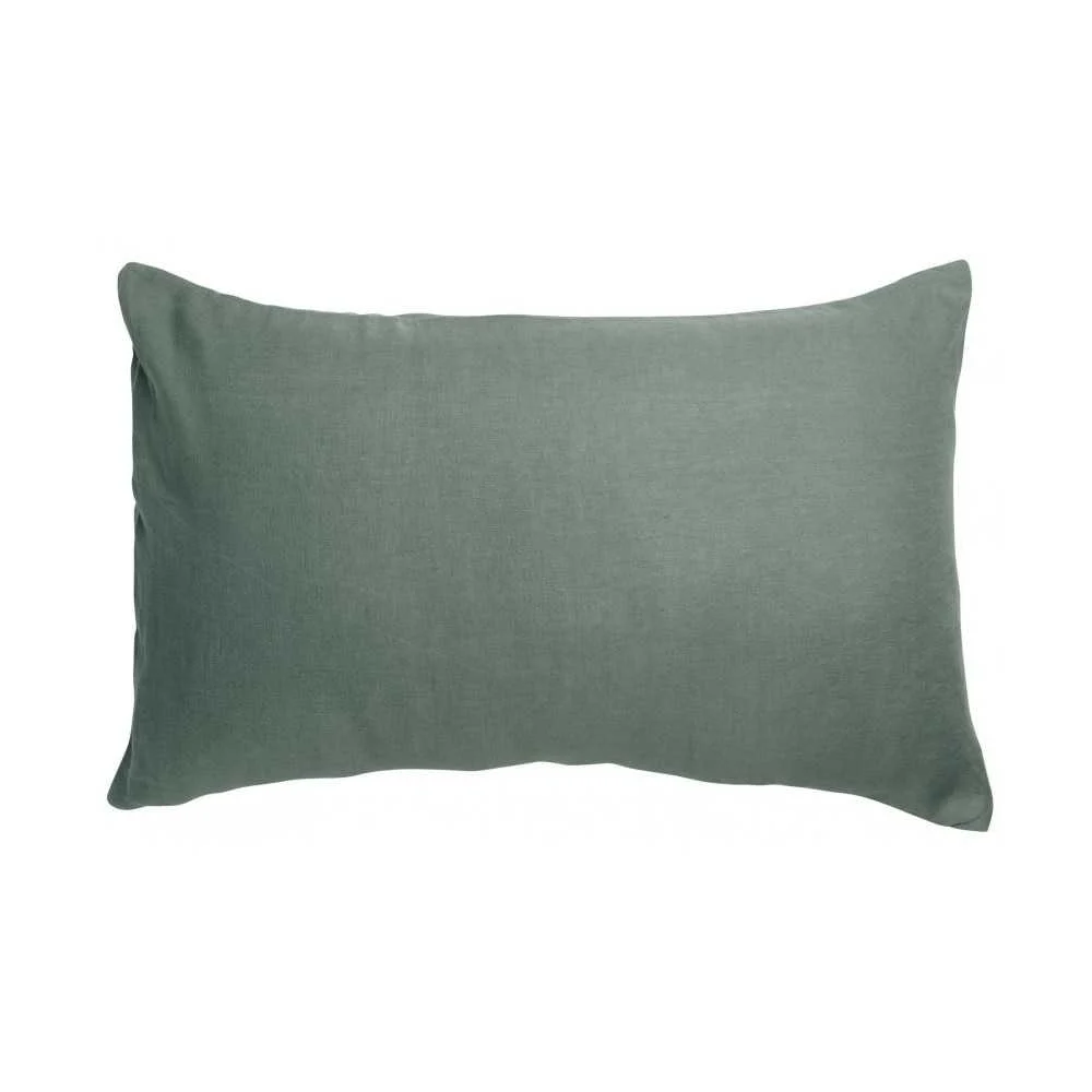 Federa 50x75 cm in Lino Zeff – Vert de Gris Elegante
