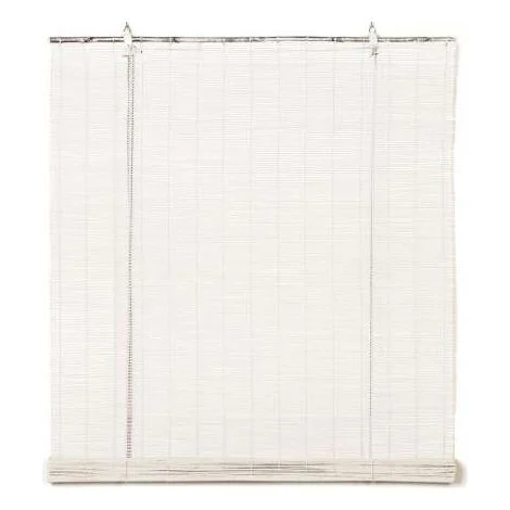OCRES - Tenda avvolgibile di bambu Gesso 60x175