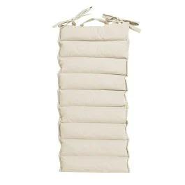 Cuscino outdoor imbottito idrorepellente 45x95 cm, ecrù, Esté