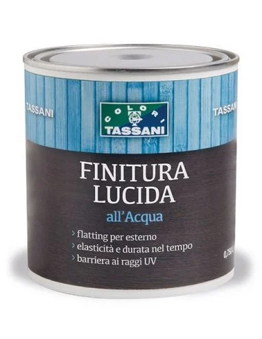FINITURA LUCIDA ALL'ACQUA