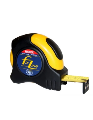 Flessometro gommato antiscivolo professionale con magneti - 6 pz