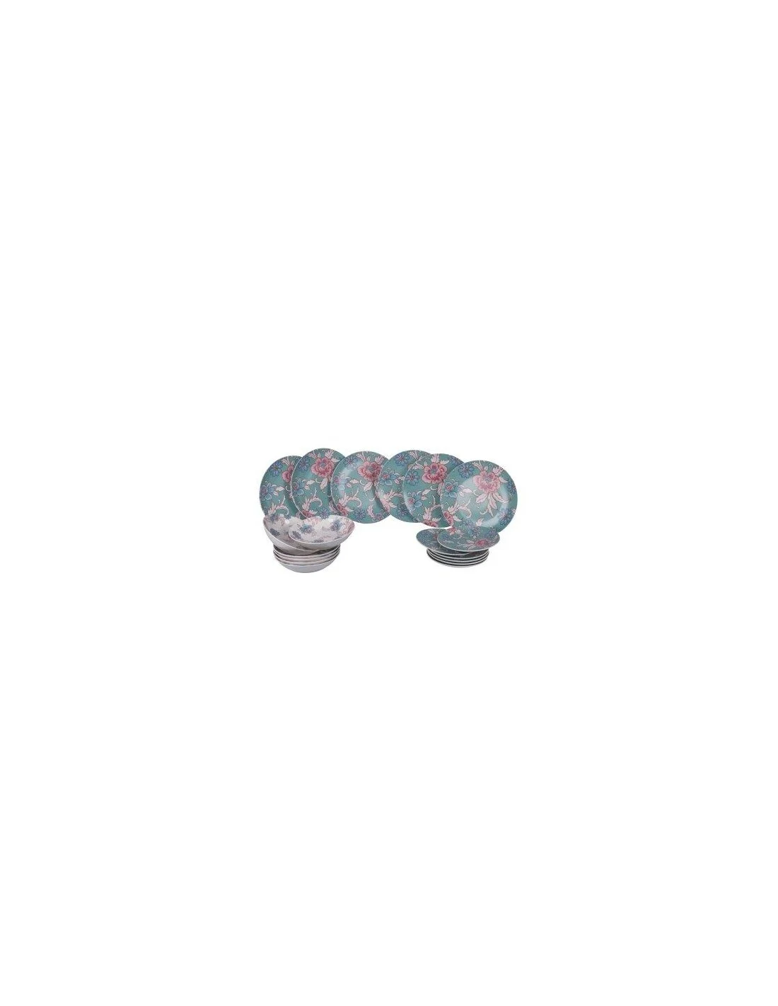 FLORA SET TAVOLA 18 PZ