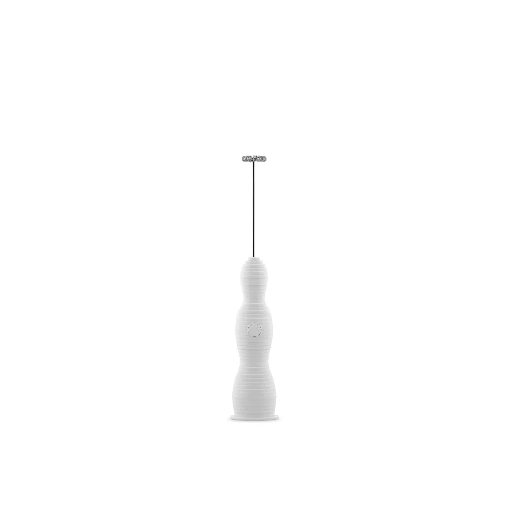 Frullino Montalatte Pulcina Alessi Bianco