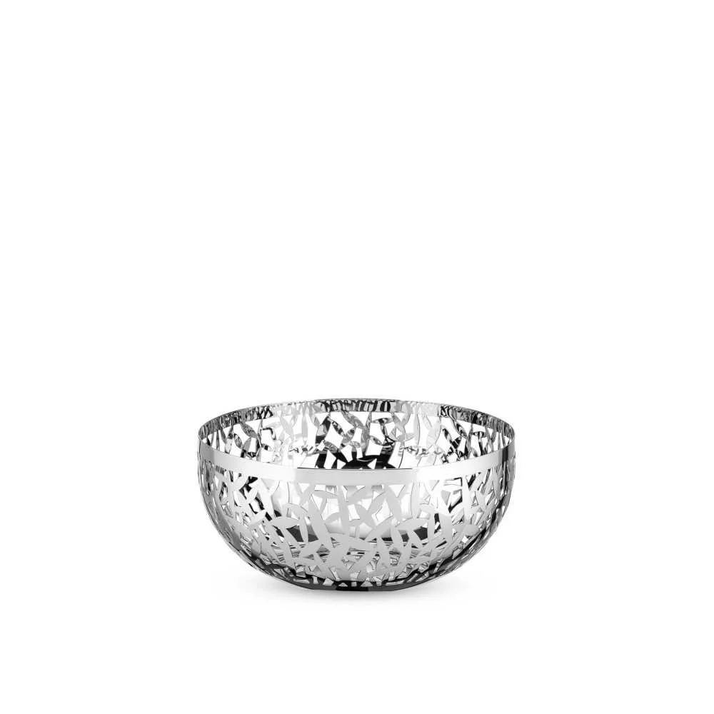 Fruttiera in acciaio inox "Cactus" 29 cm