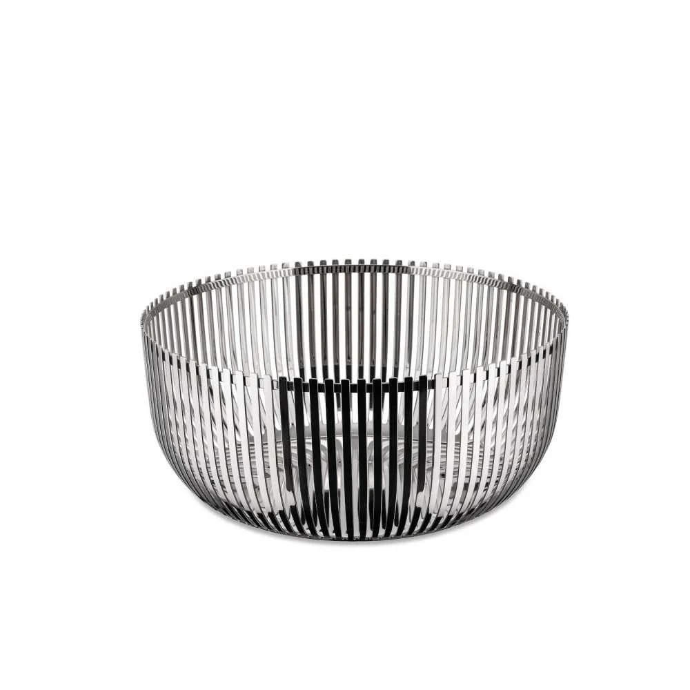 Fruttiera in Acciaio Inox Lucido "PCH05" Ø30 cm