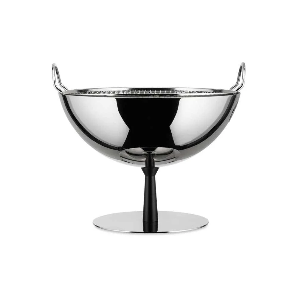 Fruttiera Scolatoio Antracite "AC04" by Alessi – Design Iconico Achille Castiglioni
