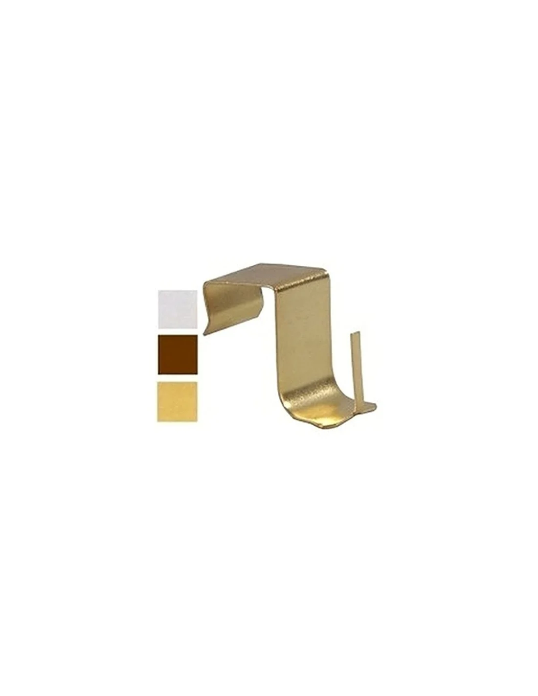 GANCI PER INFISSI LEGNO/PVC 4PZ BIANCO