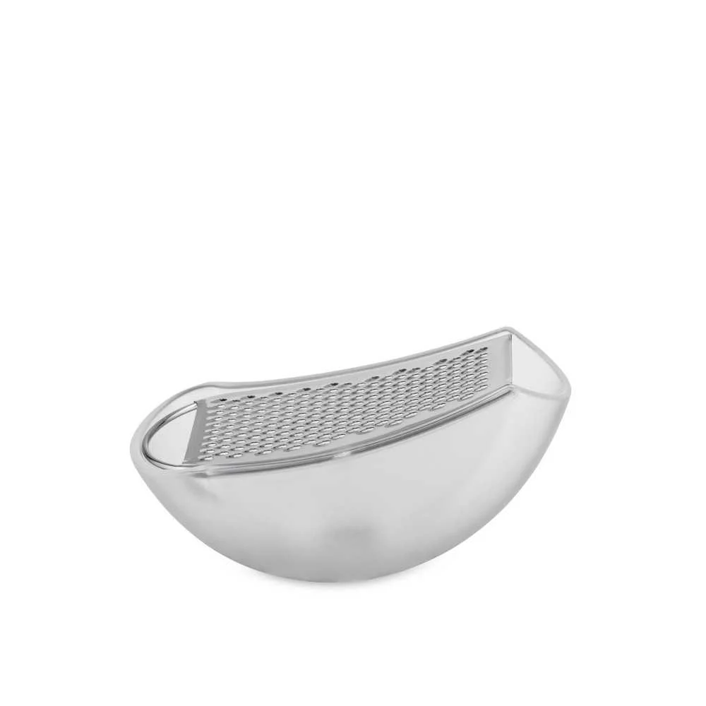 Grattugia e Formaggiera Alessi "Parmenide" Ghiaccio – 15 cm