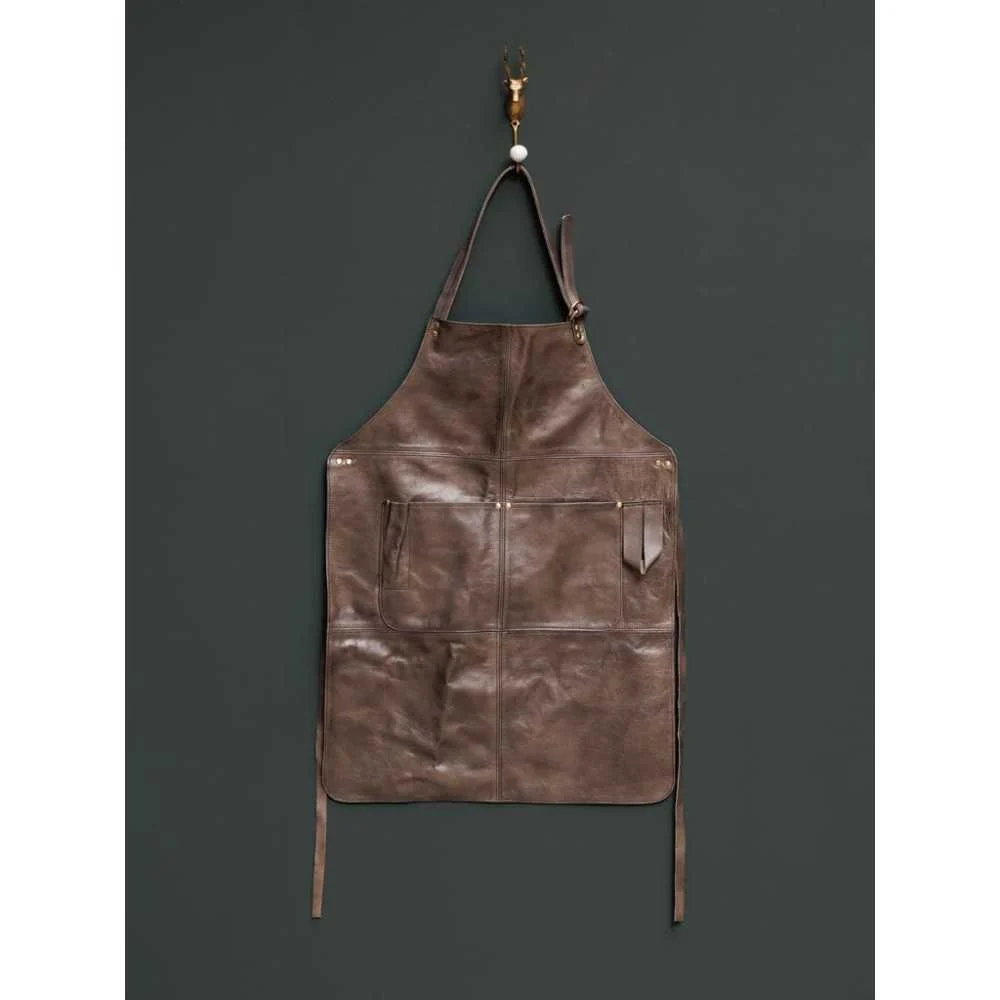 Grembiule in Pelle "Bubba" 100x56 cm – Resistente e Raffinato