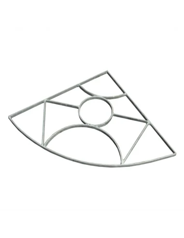 Griglia in acciaio - Triangolo